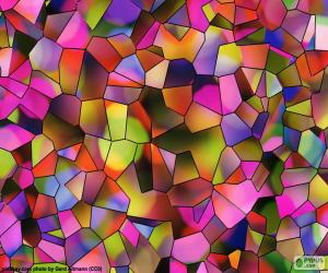 Puzzle Πολύγωνα χρωμάτων